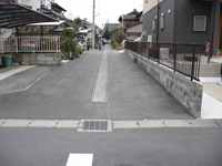 前面道路