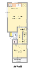 2階平面図